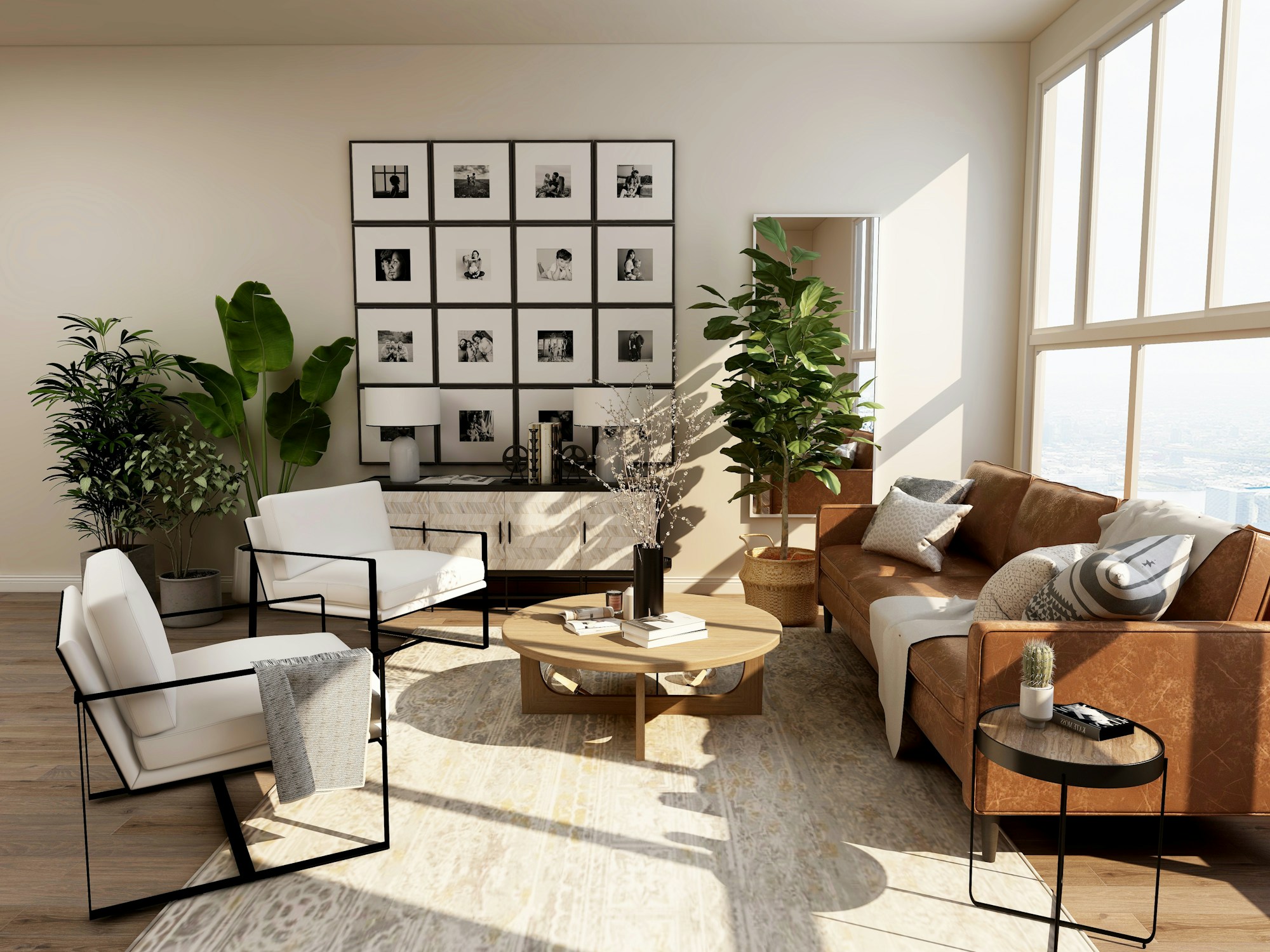Intérieur lumineux et soigné, photographie d’illustration